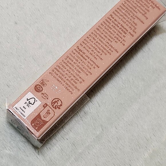 New/Sealed, Pout Preserve Peptide Glimmer Lip Treatment Crème Brûlée Glimmer - Picture 8 of 10